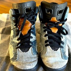 Air Jordan 6 retro washed Denim